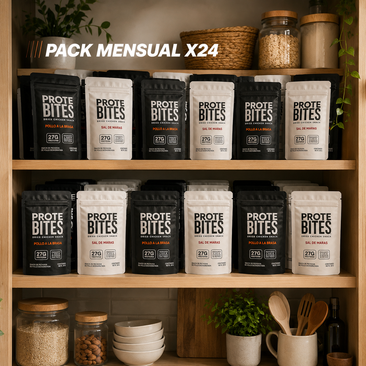 PACK MENSUAL (24 Packs)